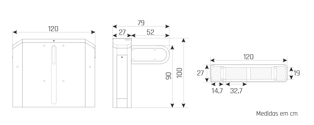 IDONIC TORN B104 - Desenho técnico