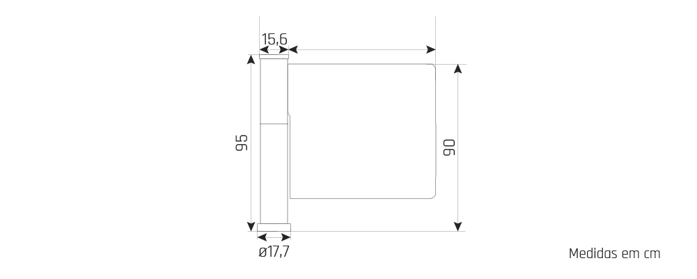 IDONIC TORN B109  - Desenho técnico