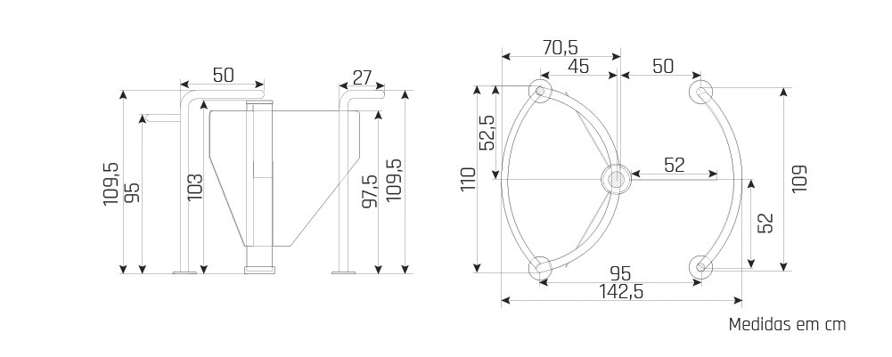 IDONIC TORN B112 - Desenho técnico
