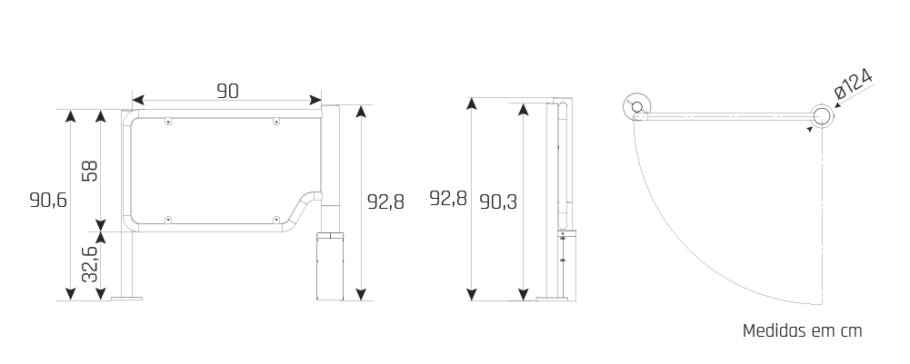 IDONIC TORN B114 - Desenho técnico