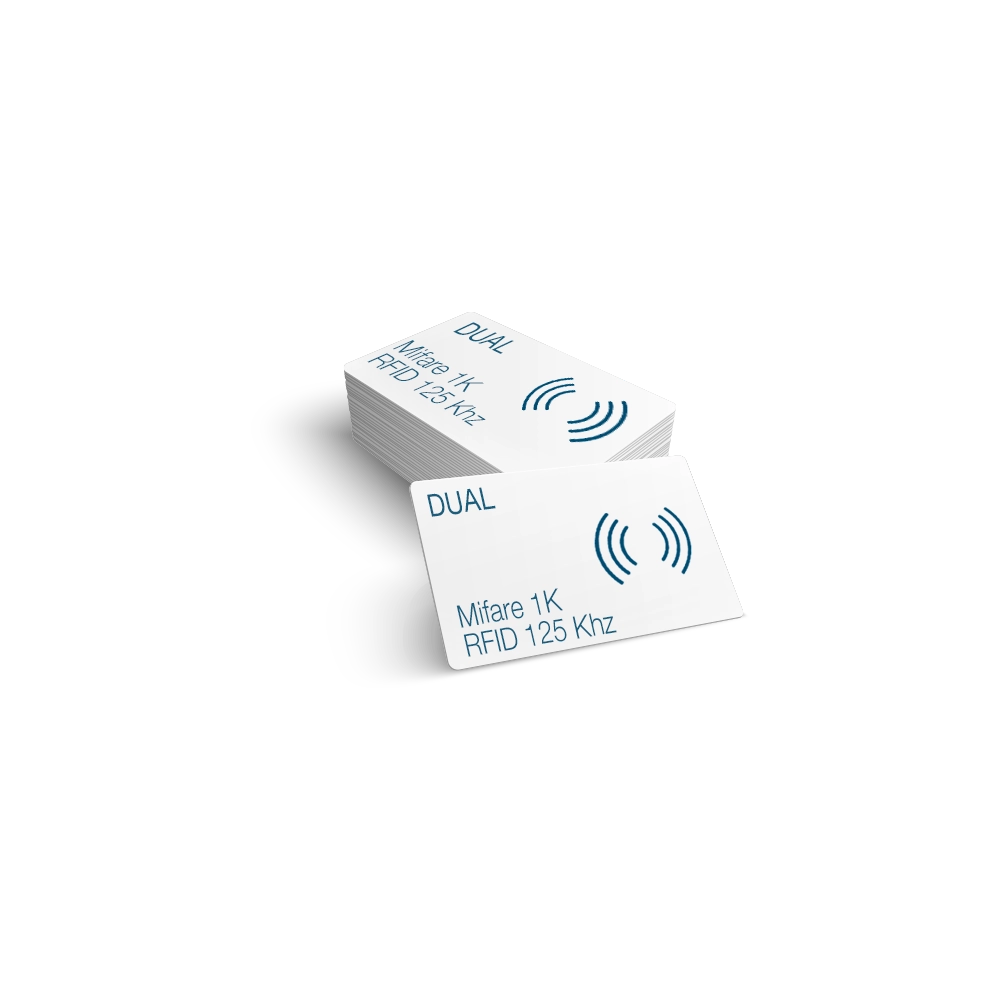 Cartão DUAL 125KHz/Mifare 1K para Identificação