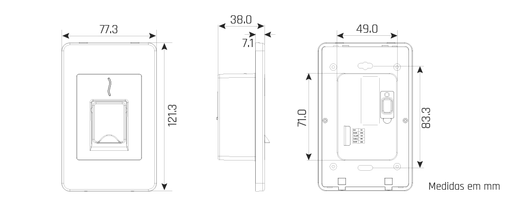 IDONIC AEON L204 - Desenho técnico