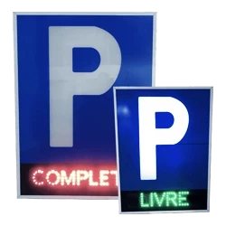 068-0100 - Painel Led Livre/Completo para Parque 2 Faces