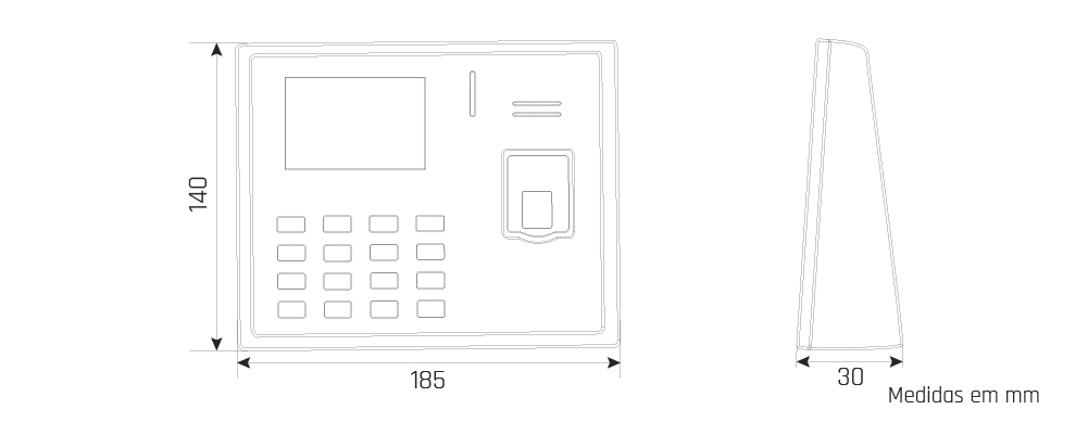032-0157 - IDONIC CHRONOS 236 - Desenho técnico