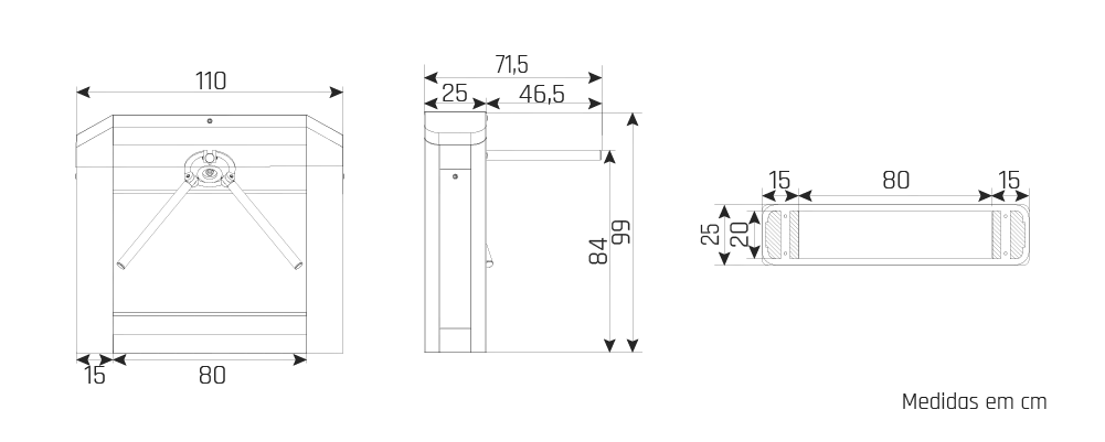 IDONIC TORN T103  - Desenho técnico